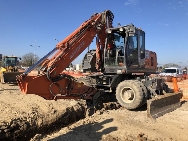 Pelleteuse Hitachi 170 18 tonnes