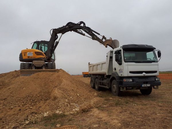 Pelleteuse Mécalac 714 14 tonnes