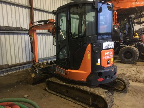 Mini-pelleteuse Hitachi 3,5 tonnes