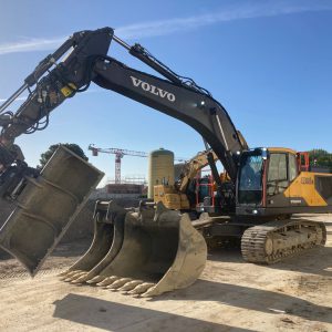 Pelleteuse sur chenilles Volvo 30 tonnes