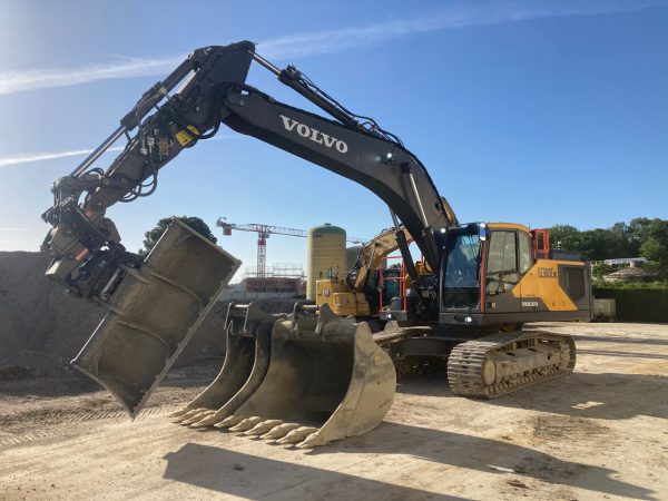 Pelleteuse sur chenilles Volvo 30 tonnes – Image 2