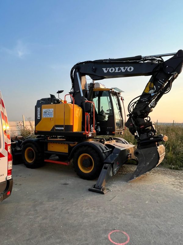 Pelleteuse Volvo 15 tonnes